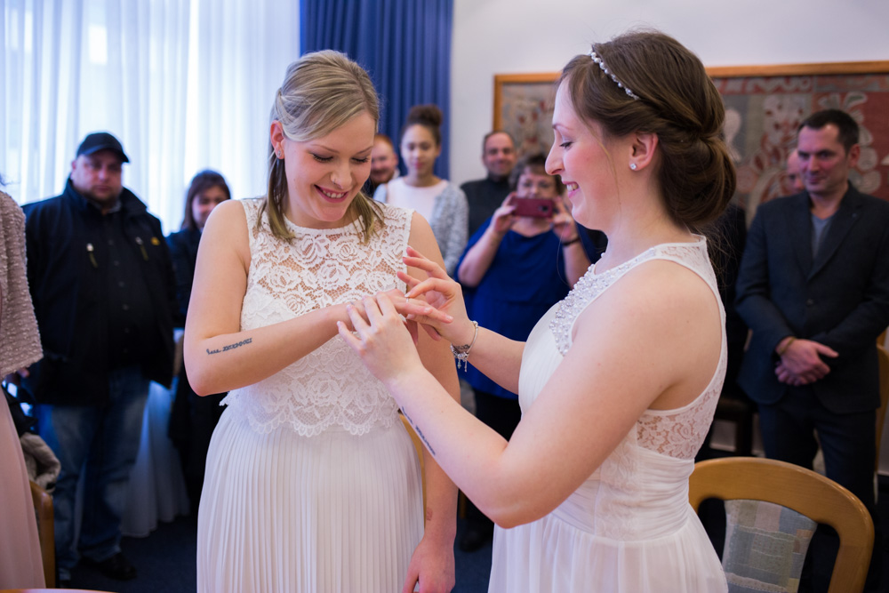 Hochzeit im Standesamt Wandsbek und Ohlendorffsche Villa in Volksdorf